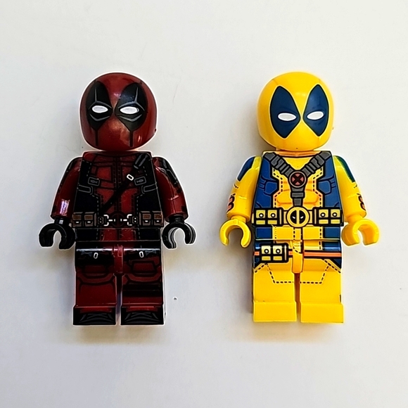 Lot of 7 Deadpool Lego Compatible Minifigs Minifigures - Picture 4 of 10